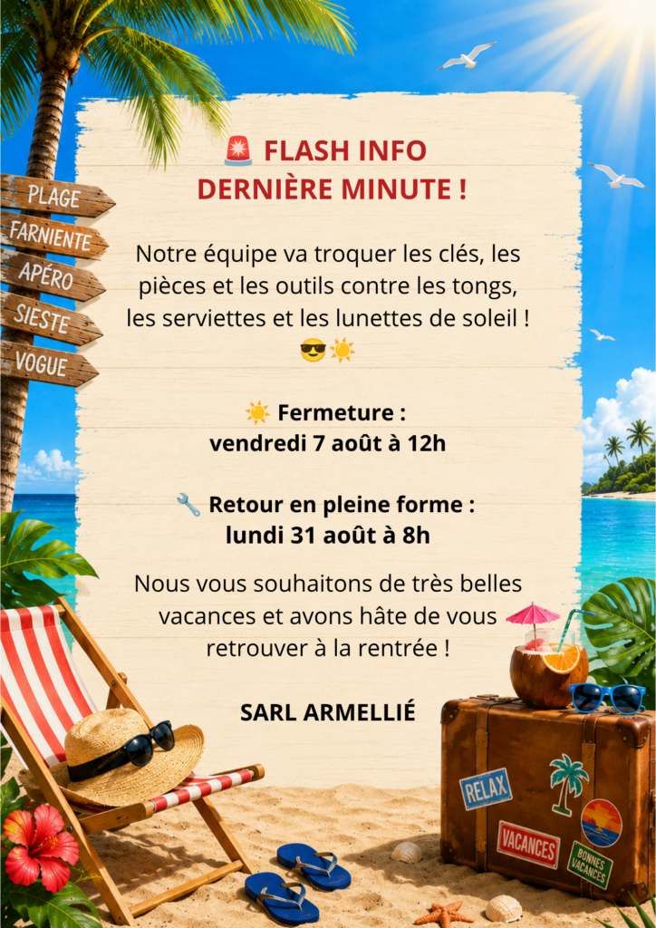 vacances 2026